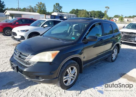 2010 Honda Cr-V Ex-L из США, поврежденный, VIN 5J6RE3H72AL045298